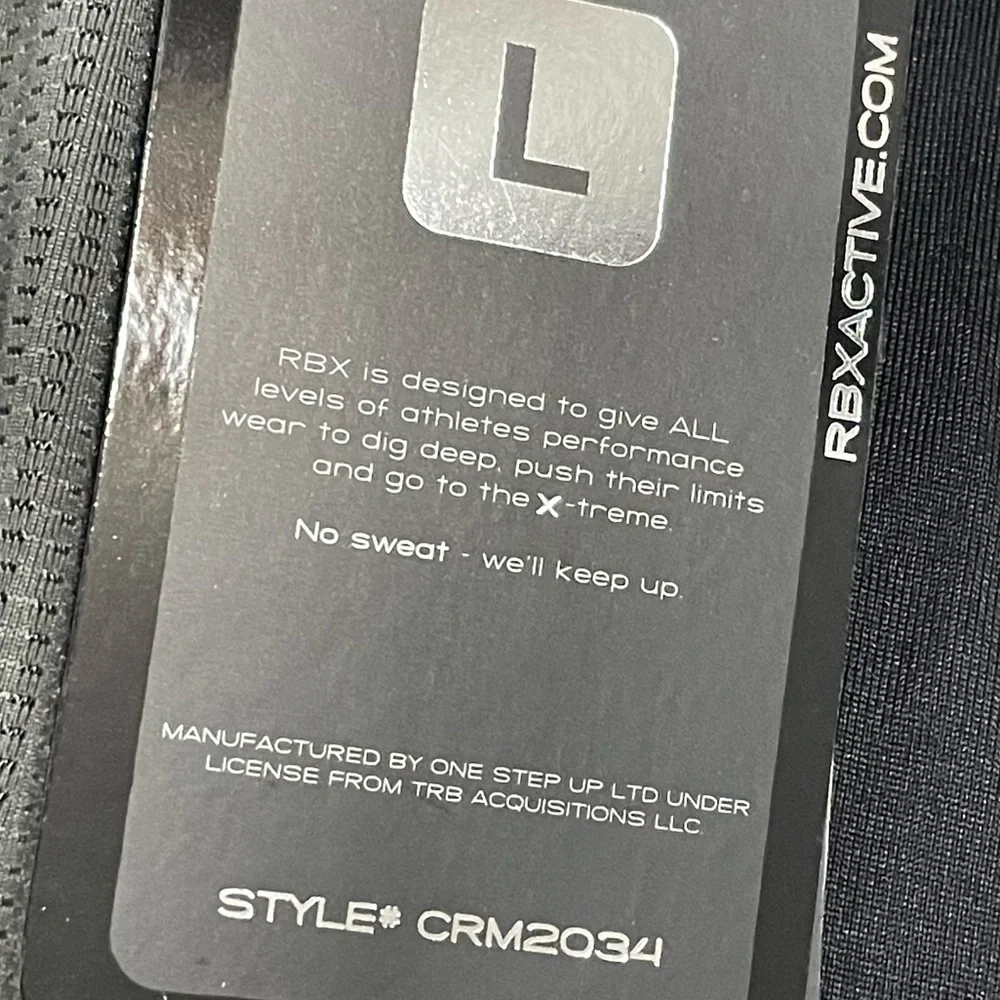 RBX Men’s Athletic Active Performance V-Neck T-Shirt Size L - Picture 10 of 15